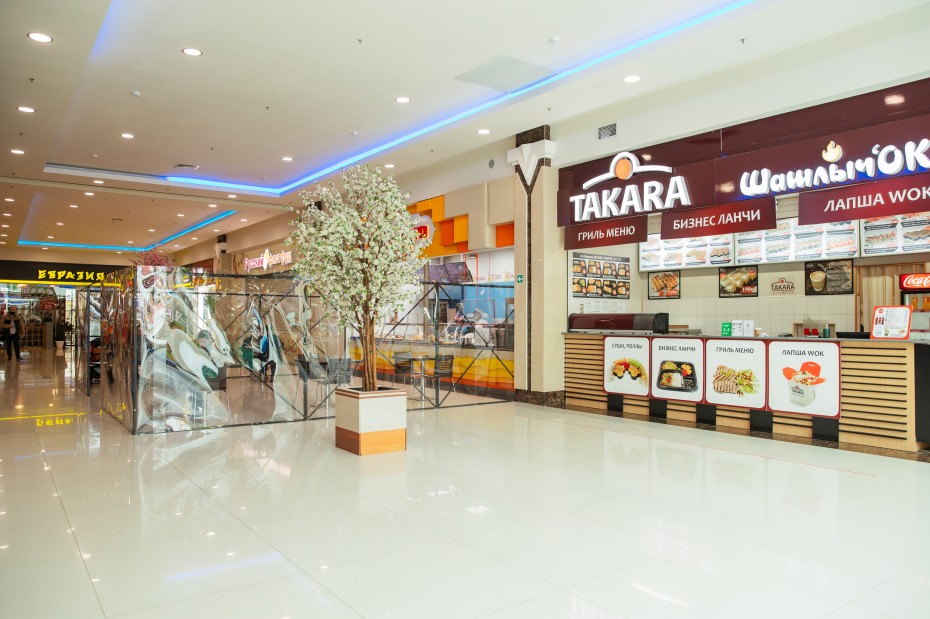 Открытие фуд-корта и кинотеатра
